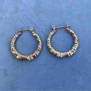 14k Gold Hoop Earrinngs